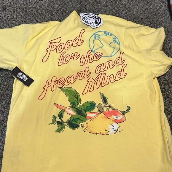 Billionaire Boys Club Yellow International Cuisine Tee - Picture 2 of 3